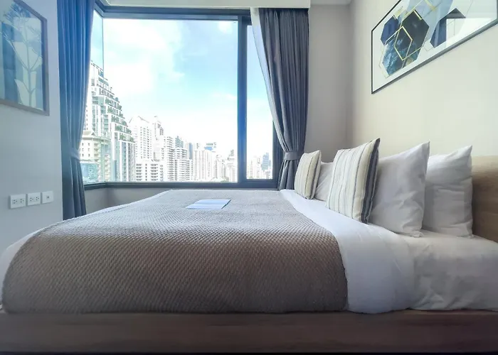 公寓 300m To Bts L Rooftop Pool And Gym L Sontana