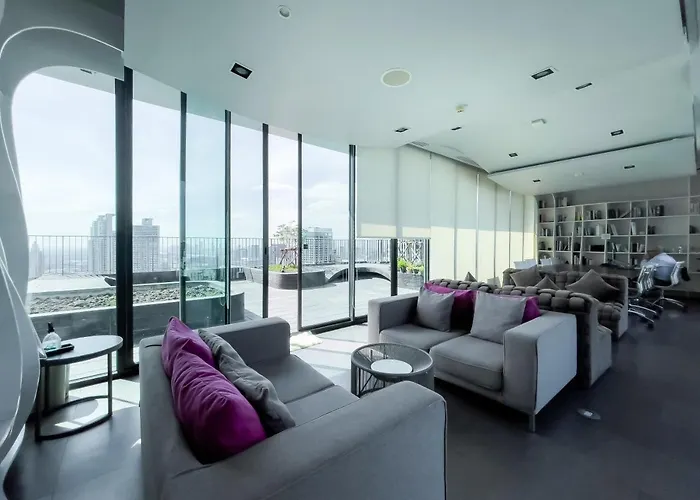 公寓 300m To Bts L Rooftop Pool And Gym L Sontana